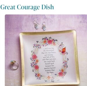 SUNDANCE Great Courage Trinket Dish